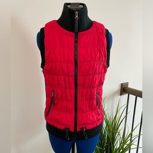 Insulated red vest
